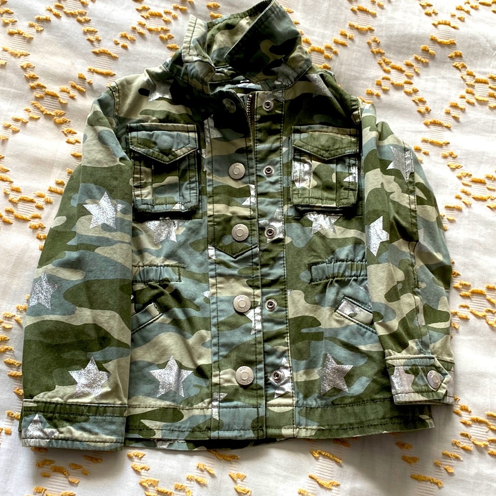 Baby Girl Camo Jacket